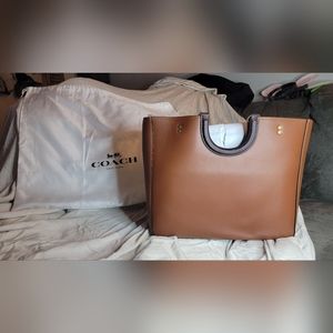 Coach Rae Tote in Colorblock- Saddle SOLD OUT